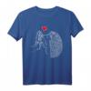 Igel Liebe Kinder Damen Mädchen T-Shirt – Süßes Tiermotiv-Shirt als Geschenk für Kinder, Damen und Igel-Liebhaber zu Weihnachten & Geburtstag