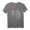 Igel Liebe Kinder Damen Mädchen T-Shirt – Süßes Tiermotiv-Shirt als Geschenk für Kinder, Damen und Igel-Liebhaber zu Weihnachten & Geburtstag