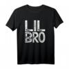 Lil Bro & Großer Bruder Partnerlook T-Shirt - Geschenkidee für Brüder zum Geburtstag & Weihnachten im Vintage Style