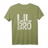 Lil Bro & Großer Bruder Partnerlook T-Shirt - Geschenkidee für Brüder zum Geburtstag & Weihnachten im Vintage Style