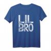 Lil Bro & Großer Bruder Partnerlook T-Shirt - Geschenkidee für Brüder zum Geburtstag & Weihnachten im Vintage Style