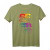 Star Wars Darth Vader Rainbow Darkside T-Shirt - Offiziell Lizenzierte Star Wars Bekleidung für Fans