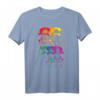 Star Wars Darth Vader Rainbow Darkside T-Shirt - Offiziell Lizenzierte Star Wars Bekleidung für Fans