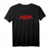 Anthrax Red Logo T-Shirt – Offizielles Metal Band Merchandise für Männer, Frauen und Kinder