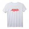Anthrax Red Logo T-Shirt – Offizielles Metal Band Merchandise für Männer, Frauen und Kinder