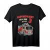 Kinder Geburtstag T-Shirt Feuerwehr Aufgepasst ich bin jetzt 3 Jahre - Lustiges Geschenk für Jungen und Mädchen zum Geburtstag, Weihnachten oder Ostern