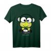Sanrio Keroppi Cute DJ Music Frog T-Shirt - Offiziell lizenzierte Sanrio Bekleidung für Fans