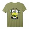 Sanrio Keroppi Cute DJ Music Frog T-Shirt - Offiziell lizenzierte Sanrio Bekleidung für Fans