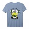 Sanrio Keroppi Cute DJ Music Frog T-Shirt - Offiziell lizenzierte Sanrio Bekleidung für Fans