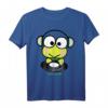 Sanrio Keroppi Cute DJ Music Frog T-Shirt - Offiziell lizenzierte Sanrio Bekleidung für Fans
