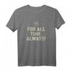 Marvel Loki For All Time Always T-Shirt – Offiziell lizenzierte Marvel Fanmode für Loki Liebhaber