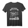 Modellbahn Eisenbahner Eisenbahn Männer Opa T-Shirt – Lustiges Geschenk für Zugführer, Rentner & Modellbauer zum Geburtstag, Vatertag & Weihnachten