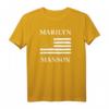 Marilyn Manson Flag and Logo T-Shirt - Official Merchandise für Fans, Männer, Frauen, Kinder & Accessoires