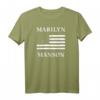 Marilyn Manson Flag and Logo T-Shirt - Official Merchandise für Fans, Männer, Frauen, Kinder & Accessoires