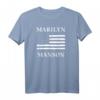 Marilyn Manson Flag and Logo T-Shirt - Official Merchandise für Fans, Männer, Frauen, Kinder & Accessoires