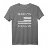 Marilyn Manson Flag and Logo T-Shirt - Official Merchandise für Fans, Männer, Frauen, Kinder & Accessoires