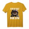 Lustiges Katzen Spruch T-Shirt – Bevor Du Fragst Nein! Witziges Statement für Morgenmuffel, Schichtarbeiter & Katzenliebhaber