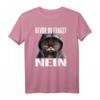 Lustiges Katzen Spruch T-Shirt – Bevor Du Fragst Nein! Witziges Statement für Morgenmuffel, Schichtarbeiter & Katzenliebhaber