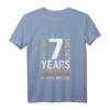 Kinder Geburtstag 7 Geschenke Shirt - Lustiges T-Shirt für 7 Jahre Jungen & Mädchen, Klassisch geschnitten