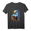 HapDog T-Shirt mit Adler, Vogel und Wildem Tiermotiv – Individuelles Geschenk für Tierliebhaber