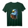 HapDog T-Shirt mit Adler, Vogel und Wildem Tiermotiv – Individuelles Geschenk für Tierliebhaber