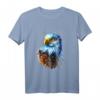 HapDog T-Shirt mit Adler, Vogel und Wildem Tiermotiv – Individuelles Geschenk für Tierliebhaber