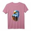 HapDog T-Shirt mit Adler, Vogel und Wildem Tiermotiv – Individuelles Geschenk für Tierliebhaber