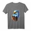 HapDog T-Shirt mit Adler, Vogel und Wildem Tiermotiv – Individuelles Geschenk für Tierliebhaber