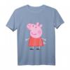 Kinder Peppa Pig T-Shirt - Klassisch geschnitten mit doppelt genähtem Saum, perfekt für kleine Peppa Pig Fans