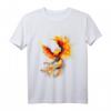 Rising Phoenix Fire Fenix Inspirierendes Fantasy-Geschenk T-Shirt – Symbol der Erneuerung, Wiedergeburt & Inspiration für Männer, Frauen, Kinder