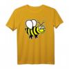 Biene T-Shirt für Kinder - Süßes Comic Design, klassisch geschnitten, doppelt genähter Saum