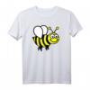 Biene T-Shirt für Kinder - Süßes Comic Design, klassisch geschnitten, doppelt genähter Saum