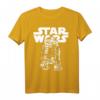 Star Wars R2-D2 Logo Pose Graphic T-Shirt – Offiziell lizenziertes Star Wars Merchandise für Fans