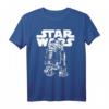 Star Wars R2-D2 Logo Pose Graphic T-Shirt – Offiziell lizenziertes Star Wars Merchandise für Fans