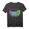 Chemie - Periodensystem der Elemente T-Shirt | Klassisch geschnitten, doppelt genähter Saum, Perfekt für Schüler, Studenten & Wissenschaftler