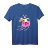 SpongeBob SquarePants Sandy Rides the Jellyfish T-Shirt – Officially Licensed Cartoon Merchandise für Fans, Kinder & Sammler