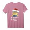 HapDog Minions T-Shirt - Naughty Nice I Tried Checkboxes Santa Minion, Offiziell Lizenzierter Partyhit