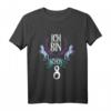 Kinder Ich Bin Schon 8 Mädchen - Pferde Geburtstags T-Shirt für 8-jährige Mädchen, Pferde-Motto Outfit für Geburtstag & Party