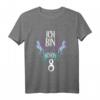 Kinder Ich Bin Schon 8 Mädchen - Pferde Geburtstags T-Shirt für 8-jährige Mädchen, Pferde-Motto Outfit für Geburtstag & Party