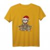 Weihnachten Faultier T-Shirt mit Lichterkette und Mütze - Lustiges Tiermotiv für Christen und Tierliebhaber