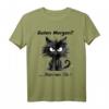 Katze Guten Morgen Ganz Dünnes Eis T-Shirt – Lustiges, Sarkastisches Katzen Outfit für Morgenmuffel, Langschläfer & Katzenliebhaber mit Humor