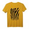 Zebramuster Zebra Kostüm Zebrastreifen Afrika T-Shirt für Kinder, Damen & Herren - Fasching & Karneval