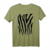Zebramuster Zebra Kostüm Zebrastreifen Afrika T-Shirt für Kinder, Damen & Herren - Fasching & Karneval