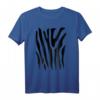 Zebramuster Zebra Kostüm Zebrastreifen Afrika T-Shirt für Kinder, Damen & Herren - Fasching & Karneval