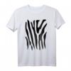 Zebramuster Zebra Kostüm Zebrastreifen Afrika T-Shirt für Kinder, Damen & Herren - Fasching & Karneval