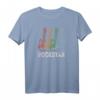 Rockstar Kinder Vintage Gitarre T-Shirt – Cooles Geschenk für junge Rockfans, Geburtstags- und Partyoutfit für Kinder