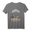 Herren Modelleisenbahn Opa Dampflokomotive Rentner T-Shirt - Lustiges Eisenbahn Geschenk für Opa, Lokführer & Modellbauer