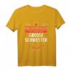 Ich werde eine große Schwester 2020 T-Shirt – Perfektes Geschenk zur Geschwisterankündigung für stolze Mädchen