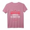 Ich werde eine große Schwester 2020 T-Shirt – Perfektes Geschenk zur Geschwisterankündigung für stolze Mädchen