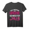Ich werde eine große Schwester 2020 T-Shirt – Perfektes Geschenk zur Schwangerschaftsankündigung für stolze Mädchen